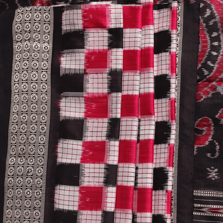 Handloom Sambalpuri Ikkat Silk Saree Handloom Saree_Sambalpuri Silk Priyadarshini Handloom