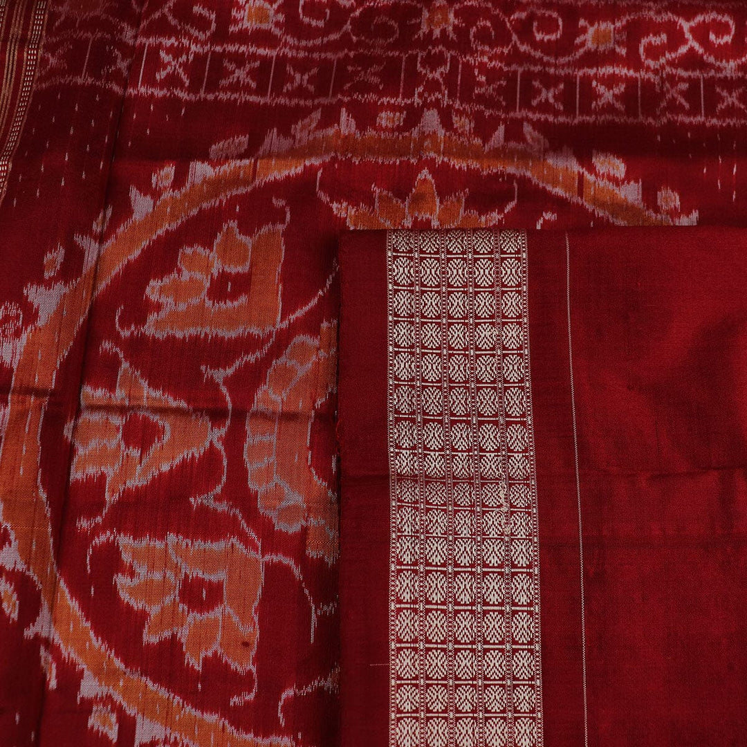 Handloom Sambalpuri Ikkat Silk Saree Handloom Saree_Sambalpuri Silk Priyadarshini Handloom