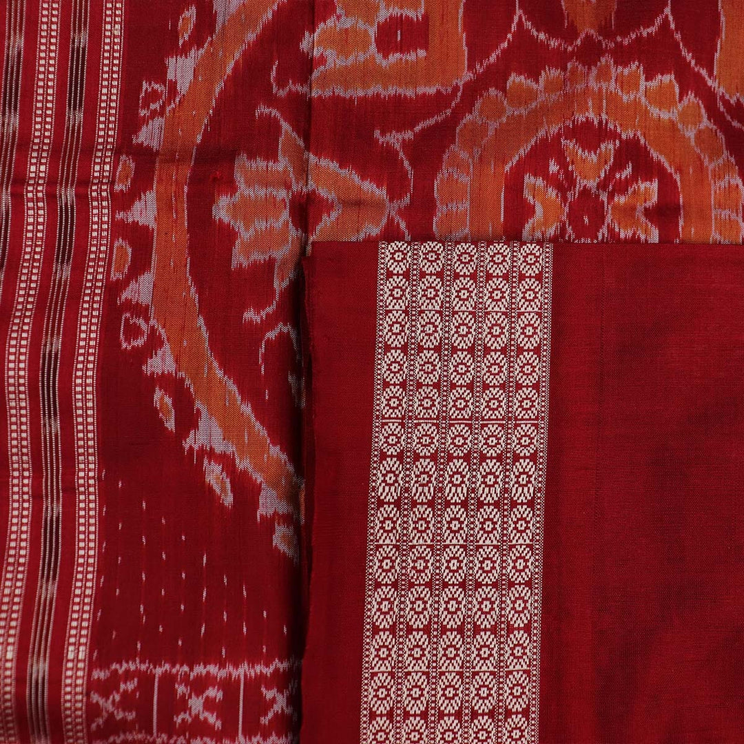 Handloom Sambalpuri Ikkat Silk Saree Handloom Saree_Sambalpuri Silk Priyadarshini Handloom