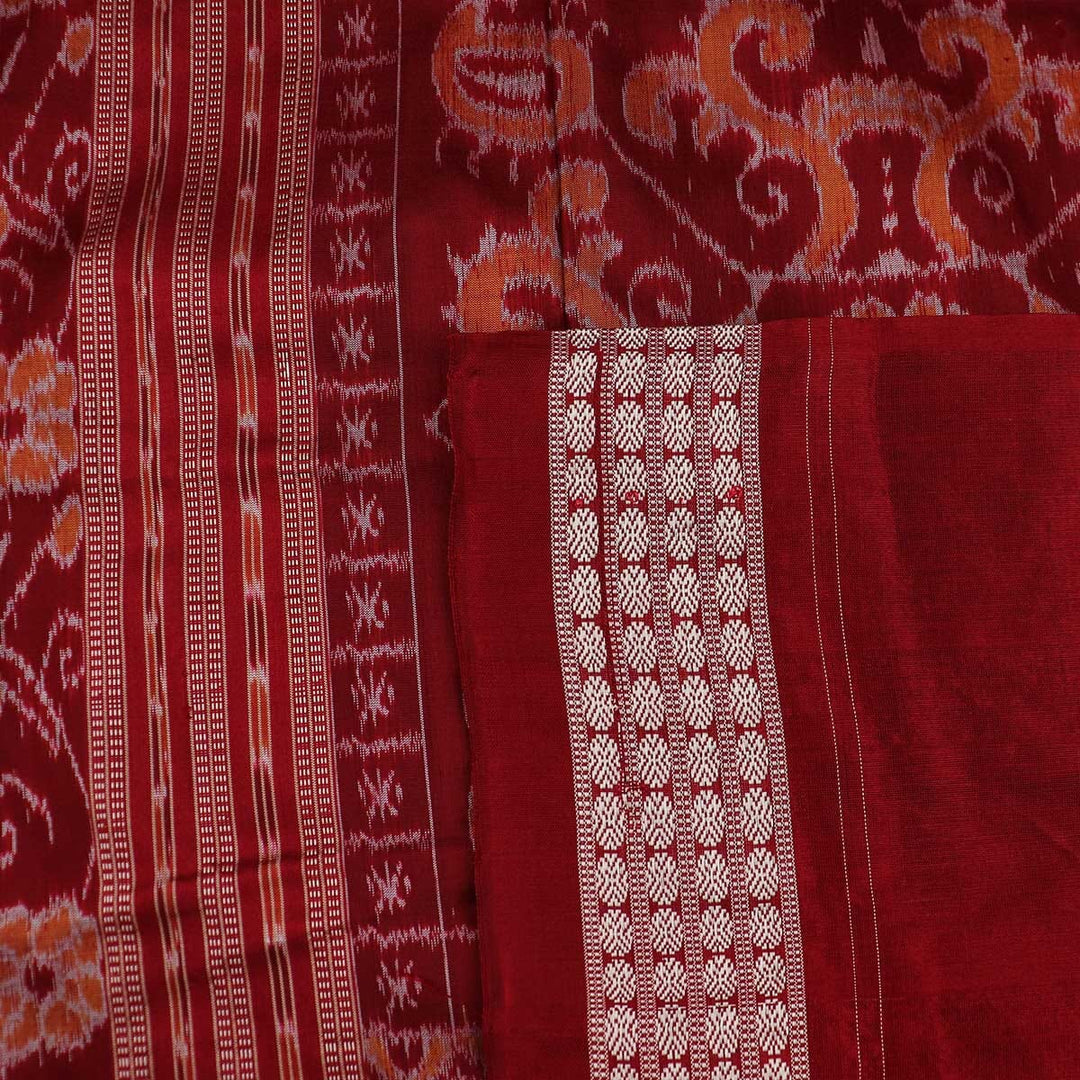 Handloom Sambalpuri Ikkat Silk Saree Handloom Saree_Sambalpuri Silk Priyadarshini Handloom 