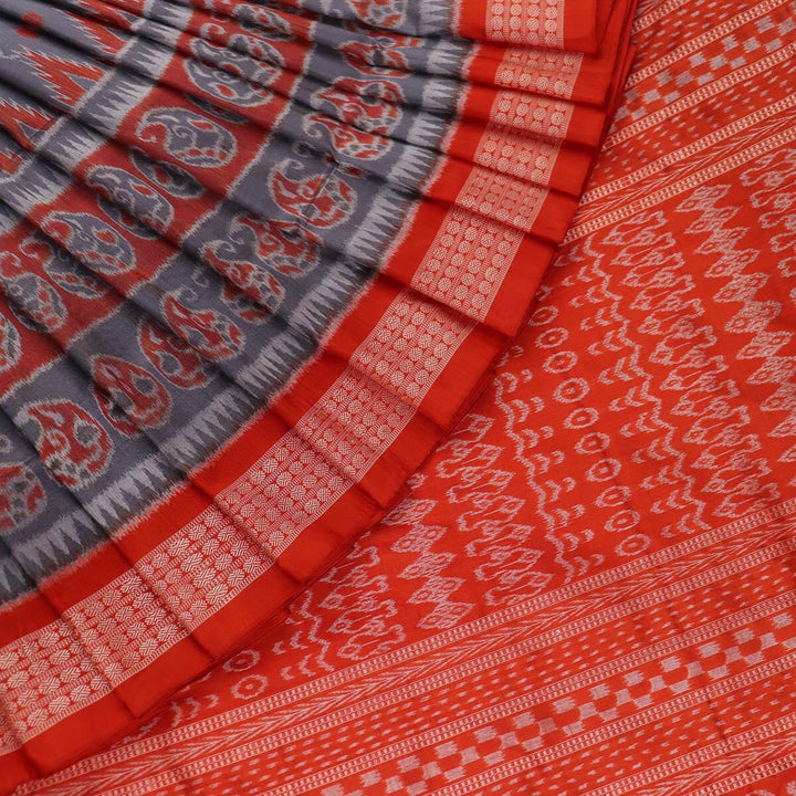 Handloom Sambalpuri Ikkat Silk Saree Handloom Saree_Sambalpuri Silk Priyadarshini Handloom