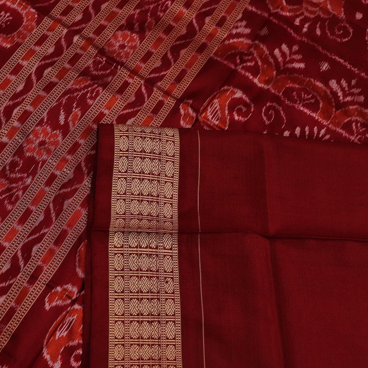 Handloom Sambalpuri Ikkat Silk Saree Handloom Saree_Sambalpuri Silk Priyadarshini Handloom