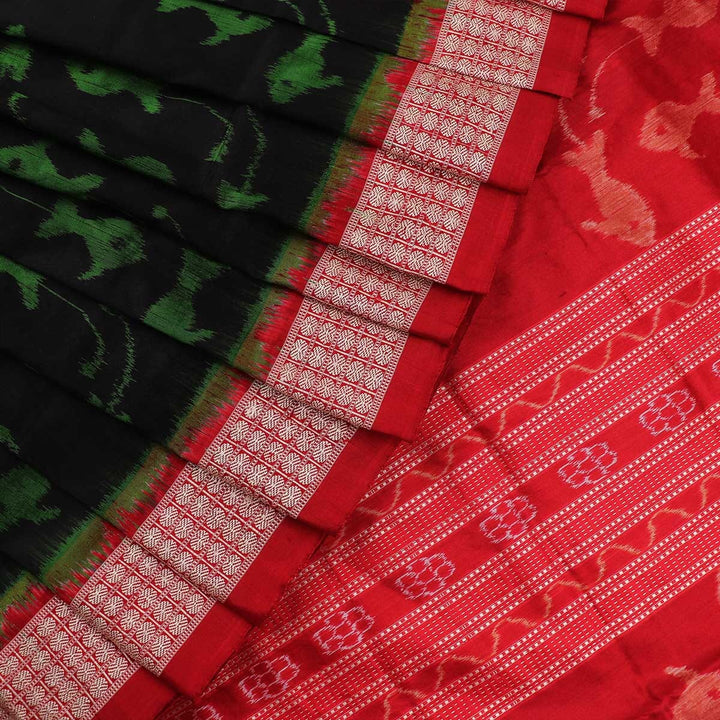 Handloom Sambalpuri Ikkat Silk Saree Handloom Saree_Sambalpuri Silk Priyadarshini Handloom