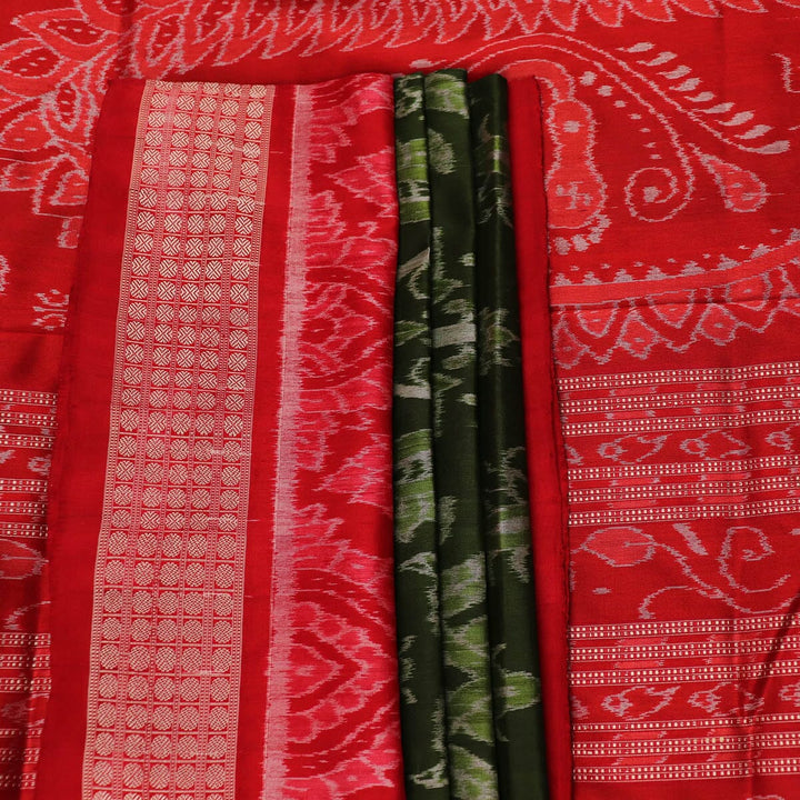 Handloom Sambalpuri Ikkat Silk Saree Handloom Saree_Sambalpuri Silk Priyadarshini Handloom