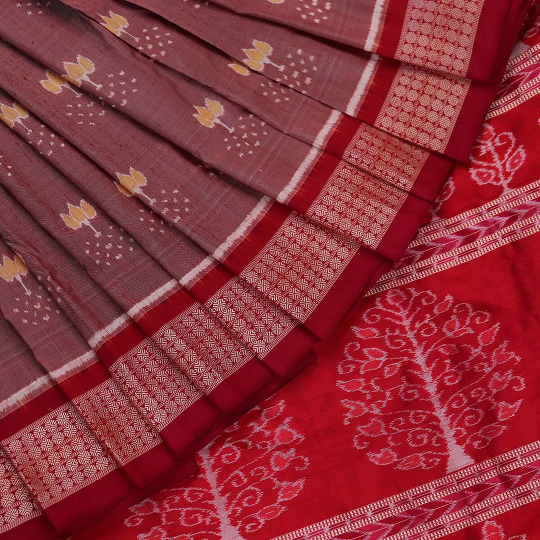 Handloom Sambalpuri Ikkat Silk Saree Handloom Saree_Sambalpuri Silk Priyadarshini Handloom