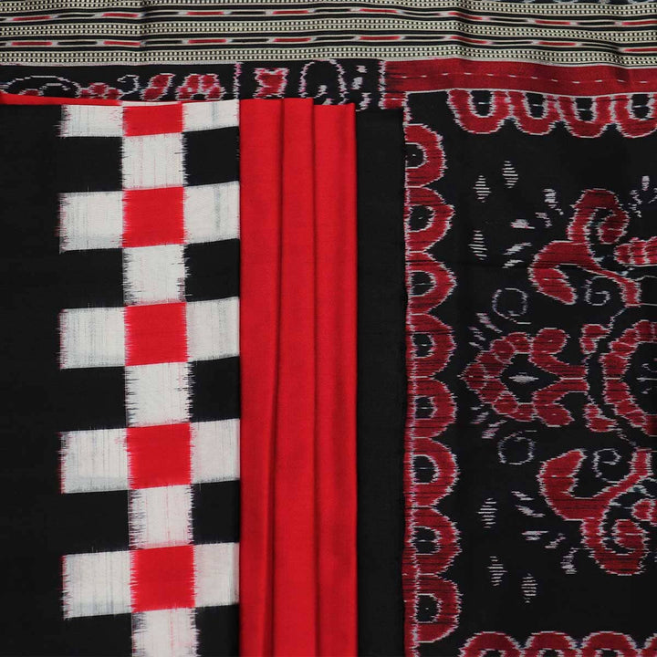 Handloom Sambalpuri Ikkat Silk Saree Handloom Saree_Sambalpuri Silk Priyadarshini Handloom