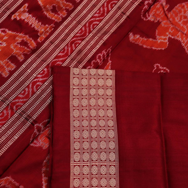 Handloom Sambalpuri Ikkat Silk Saree Handloom Saree_Sambalpuri Silk Priyadarshini Handloom