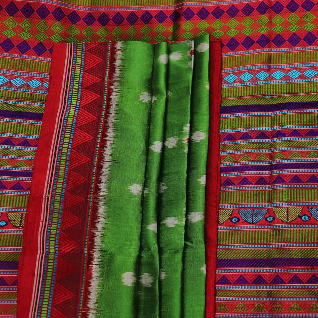 Handloom Sambalpuri Ikkat Silk Saree Handloom Saree_Sambalpuri Silk Priyadarshini Handloom