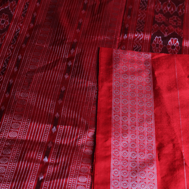 Handloom Sambalpuri Ikkat Silk Saree Handloom Saree_Sambalpuri Silk Priyadarshini Handloom