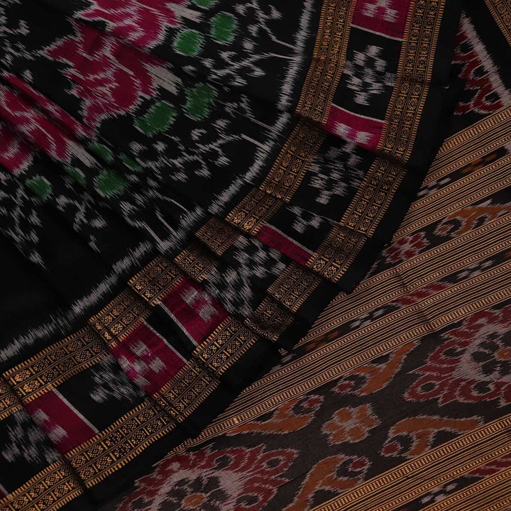 Handloom Sambalpuri Ikkat Silk Saree Handloom Saree_Sambalpuri Silk Priyadarshini Handloom