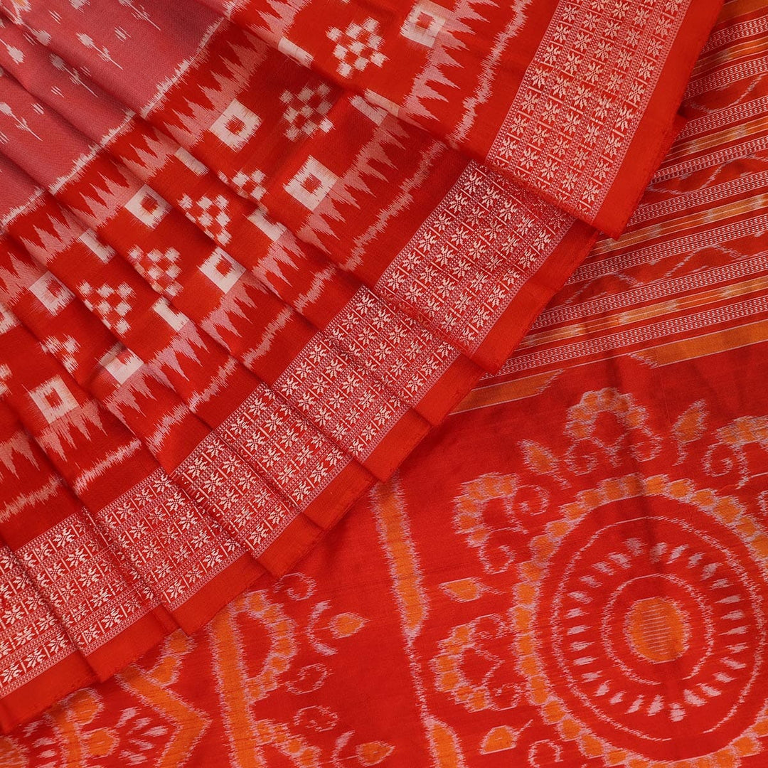 Handloom Sambalpuri Ikkat Silk Saree Handloom Saree_Sambalpuri Silk Priyadarshini Handloom