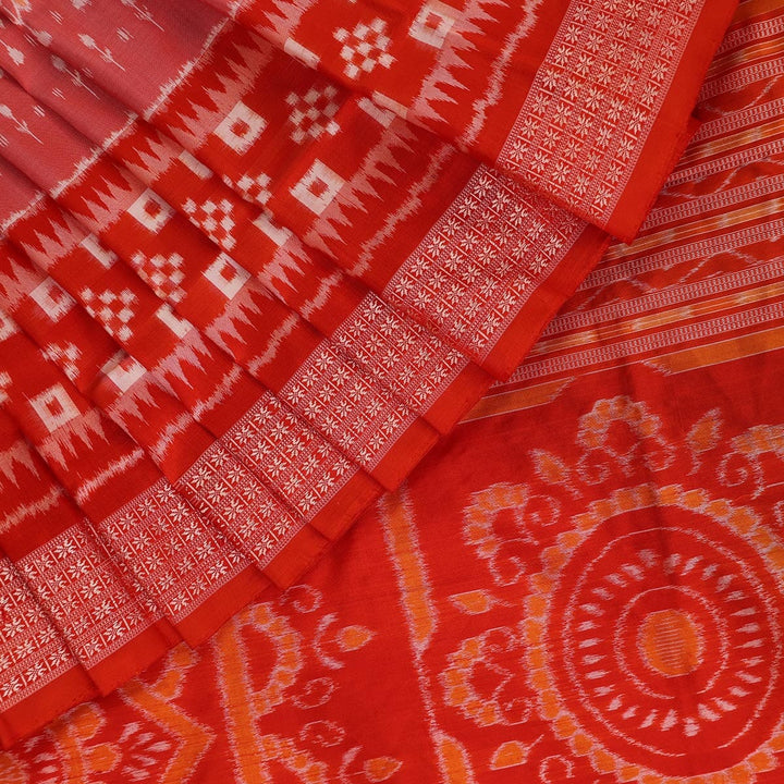 Handloom Sambalpuri Ikkat Silk Saree Handloom Saree_Sambalpuri Silk Priyadarshini Handloom