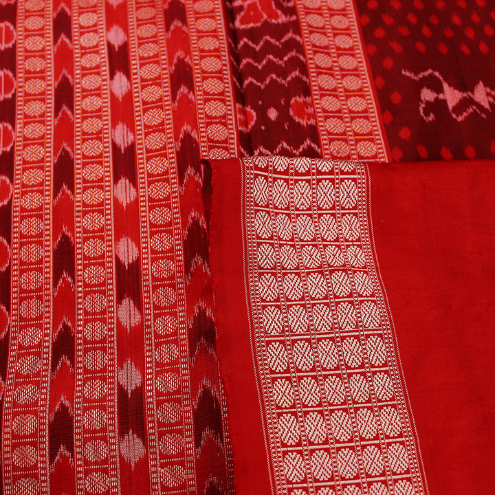 Handloom Sambalpuri Ikkat Silk Saree Handloom Saree_Sambalpuri Silk Priyadarshini Handloom