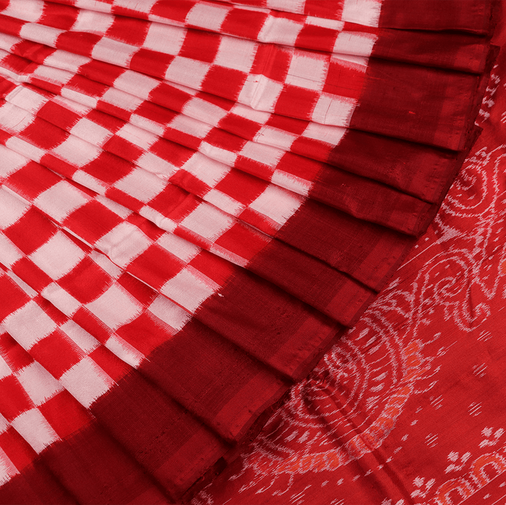 Handloom Sambalpuri Ikkat Silk Saree Handloom Saree_Sambalpuri Silk Priyadarshini Handloom