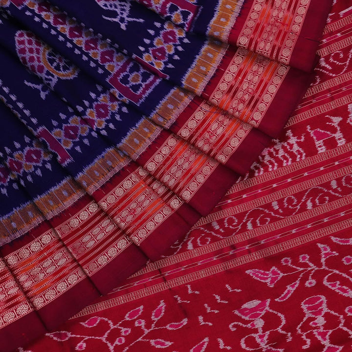 Handloom Sambalpuri Ikkat Silk Saree Handloom Saree_Sambalpuri Silk Priyadarshini Handloom