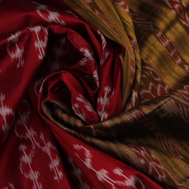 Handloom Sambalpuri Ikkat Silk Saree Handloom Saree_Sambalpuri Silk Priyadarshini Handloom