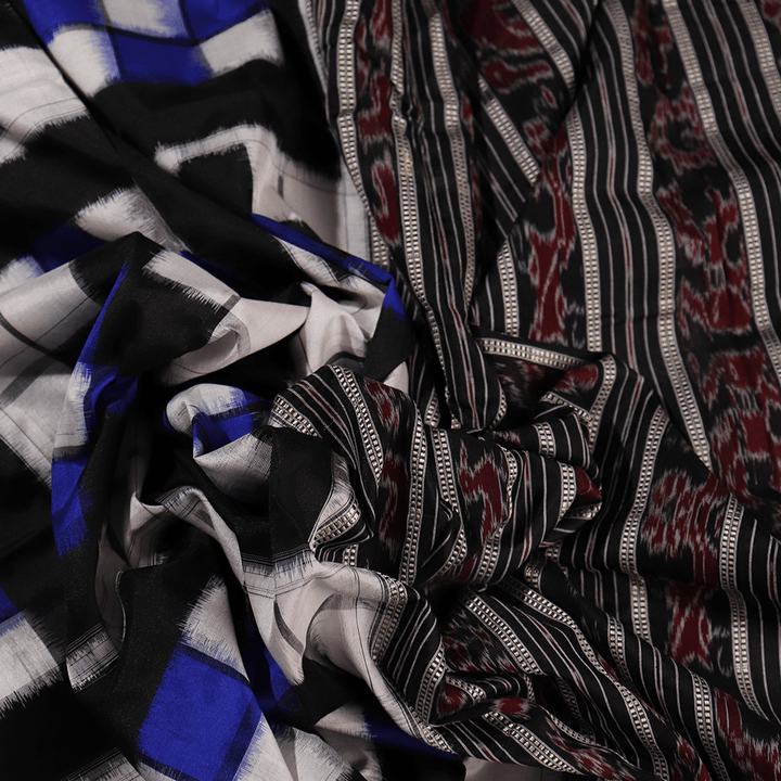 Handloom Sambalpuri Ikkat Silk Saree Handloom Saree_Sambalpuri Silk Priyadarshini Handloom