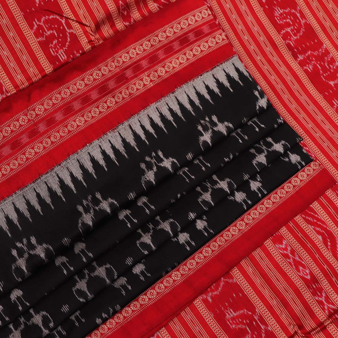 Handloom Sambalpuri Ikkat Silk Saree Handloom Saree_Sambalpuri Silk Priyadarshini Handloom