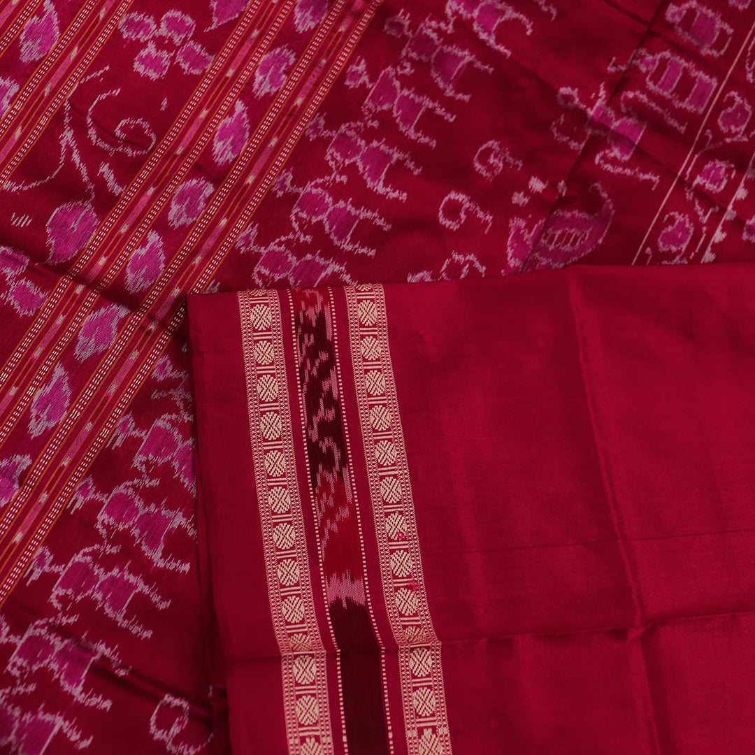 Handloom Sambalpuri Ikkat Silk Saree Handloom Saree_Sambalpuri Silk Priyadarshini Handloom