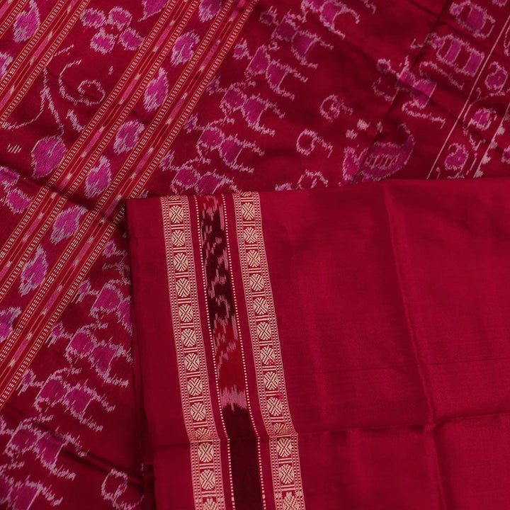 Handloom Sambalpuri Ikkat Silk Saree Handloom Saree_Sambalpuri Silk Priyadarshini Handloom