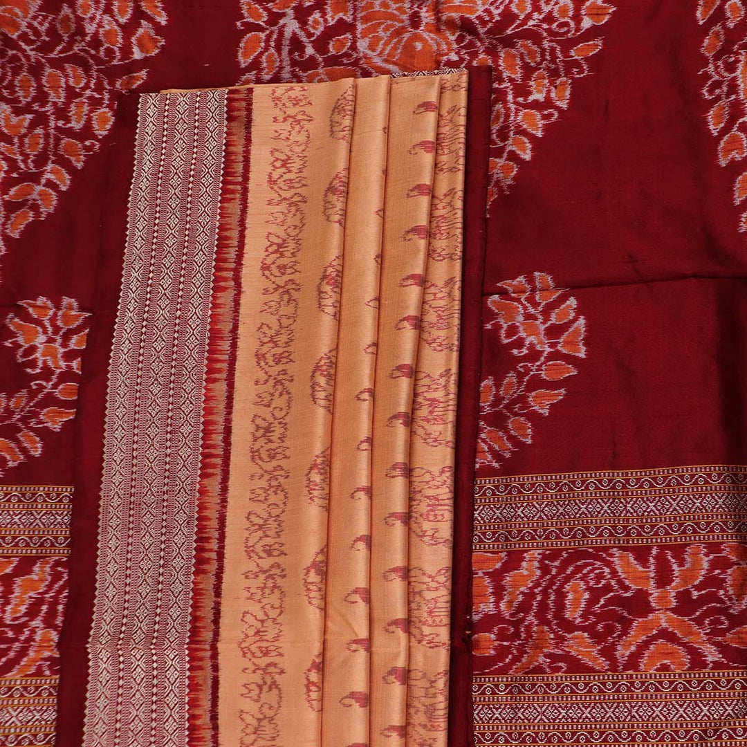 Handloom Sambalpuri Ikkat Silk Saree Handloom Saree_Sambalpuri Silk Priyadarshini Handloom
