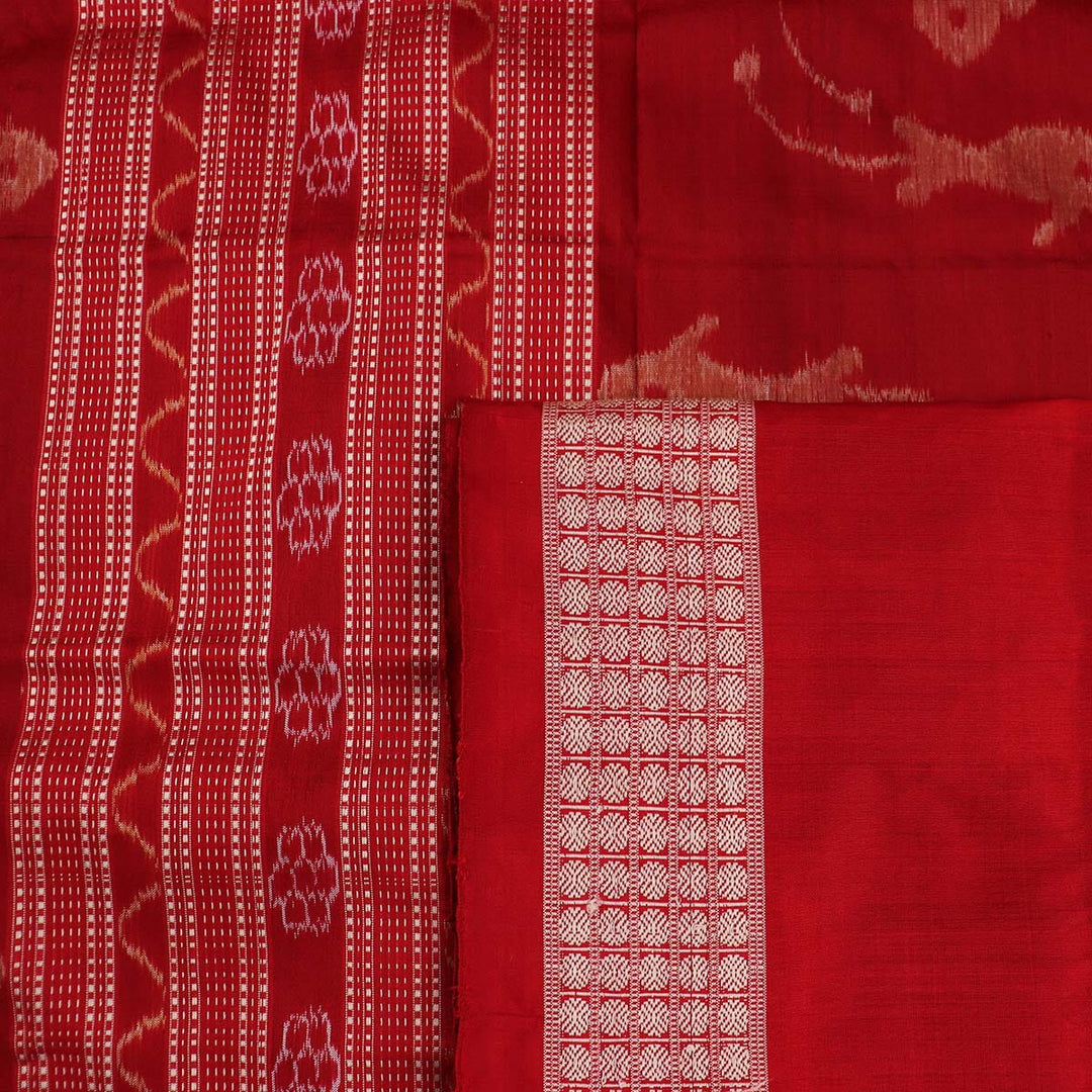 Handloom Sambalpuri Ikkat Silk Saree Handloom Saree_Sambalpuri Silk Priyadarshini Handloom