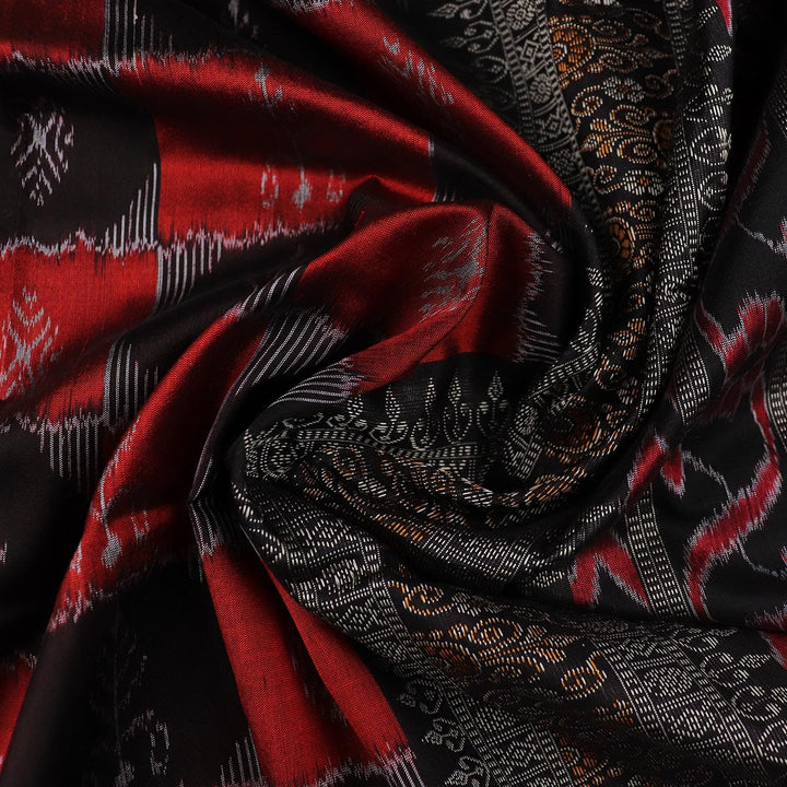 Handloom Sambalpuri Ikkat Silk Saree Handloom Saree_Sambalpuri Silk Priyadarshini Handloom
