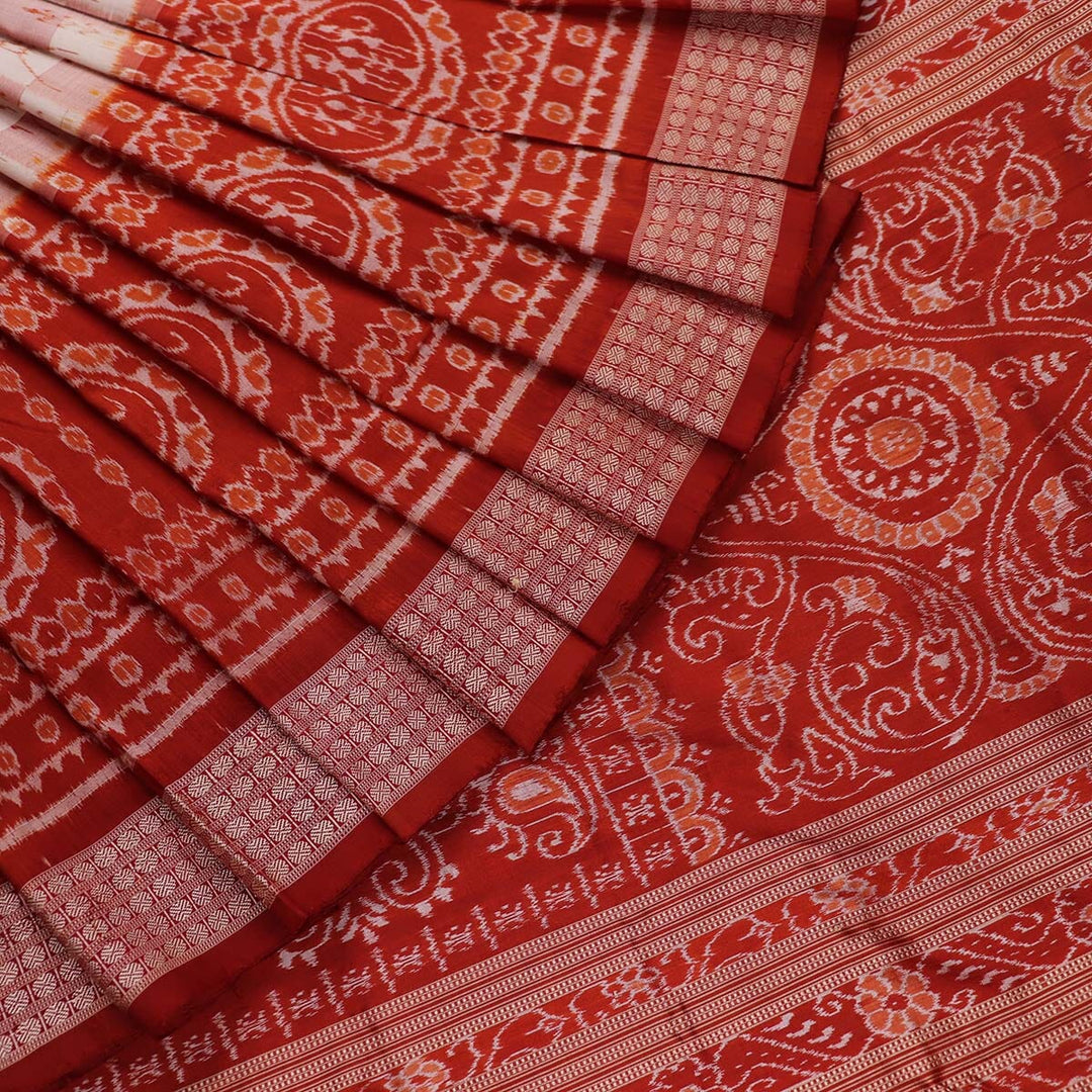 Handloom Sambalpuri Ikkat Silk Saree Handloom Saree_Sambalpuri Silk Priyadarshini Handloom