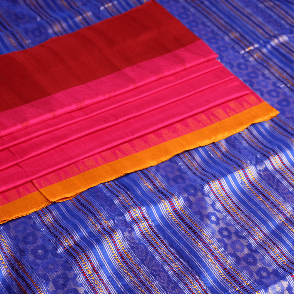 Handloom Sambalpuri Ikkat Silk Saree Handloom Saree_Sambalpuri Silk Priyadarshini Handloom