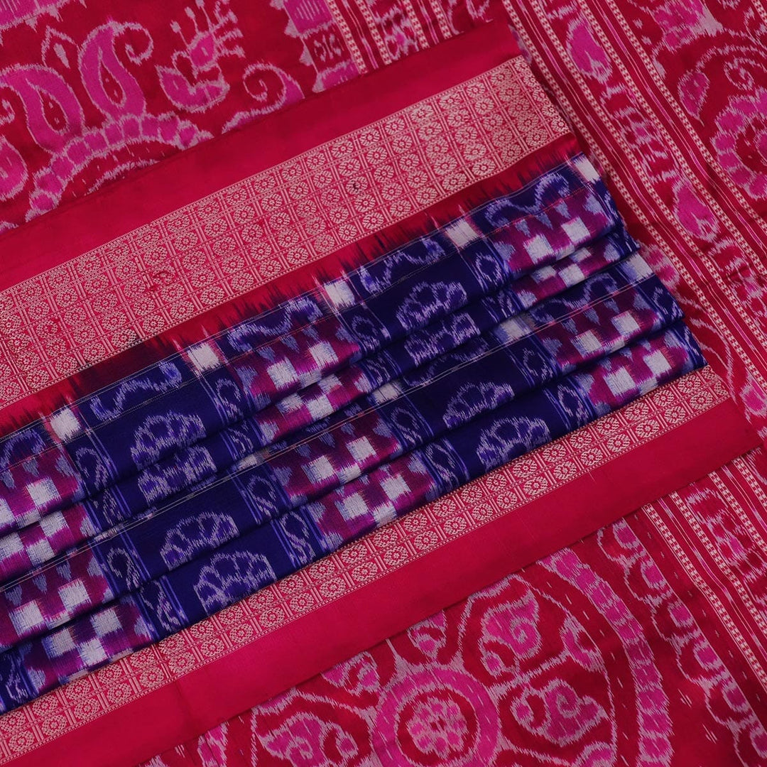 Handloom Sambalpuri Ikkat Silk Saree Handloom Saree_Sambalpuri Silk Priyadarshini Handloom