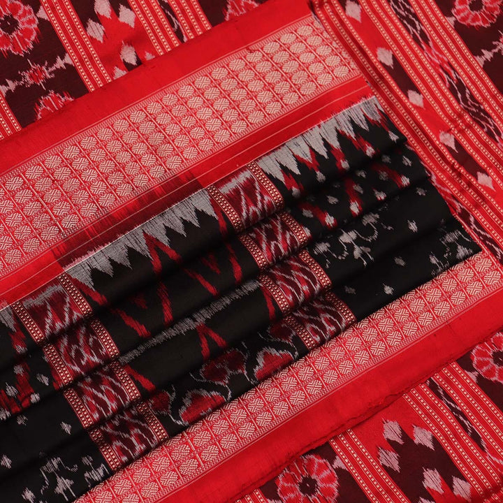 Handloom Sambalpuri Ikkat Silk Saree Handloom Saree_Sambalpuri Silk Priyadarshini Handloom