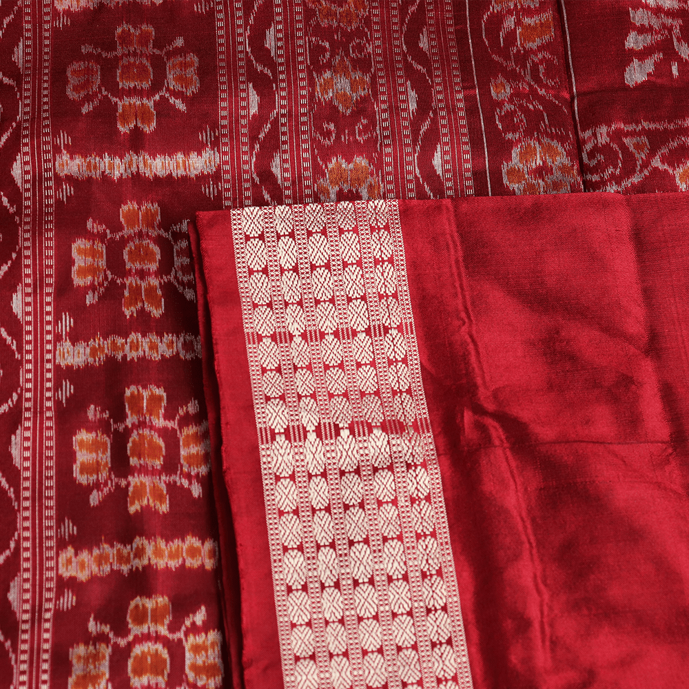 Handloom Sambalpuri Ikkat Silk Saree Handloom Saree_Sambalpuri Silk Priyadarshini Handloom