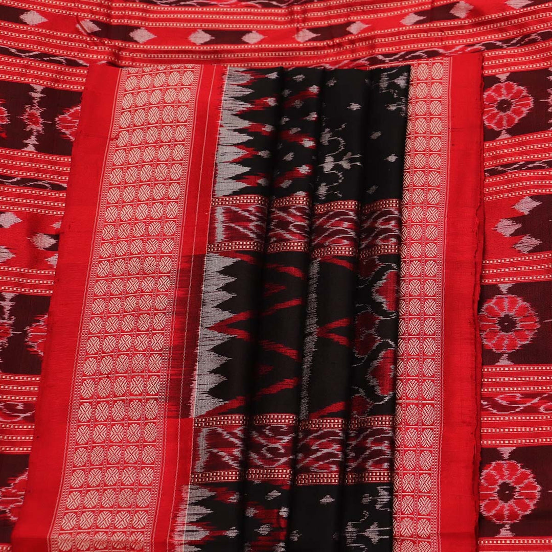 Handloom Sambalpuri Ikkat Silk Saree Handloom Saree_Sambalpuri Silk Priyadarshini Handloom