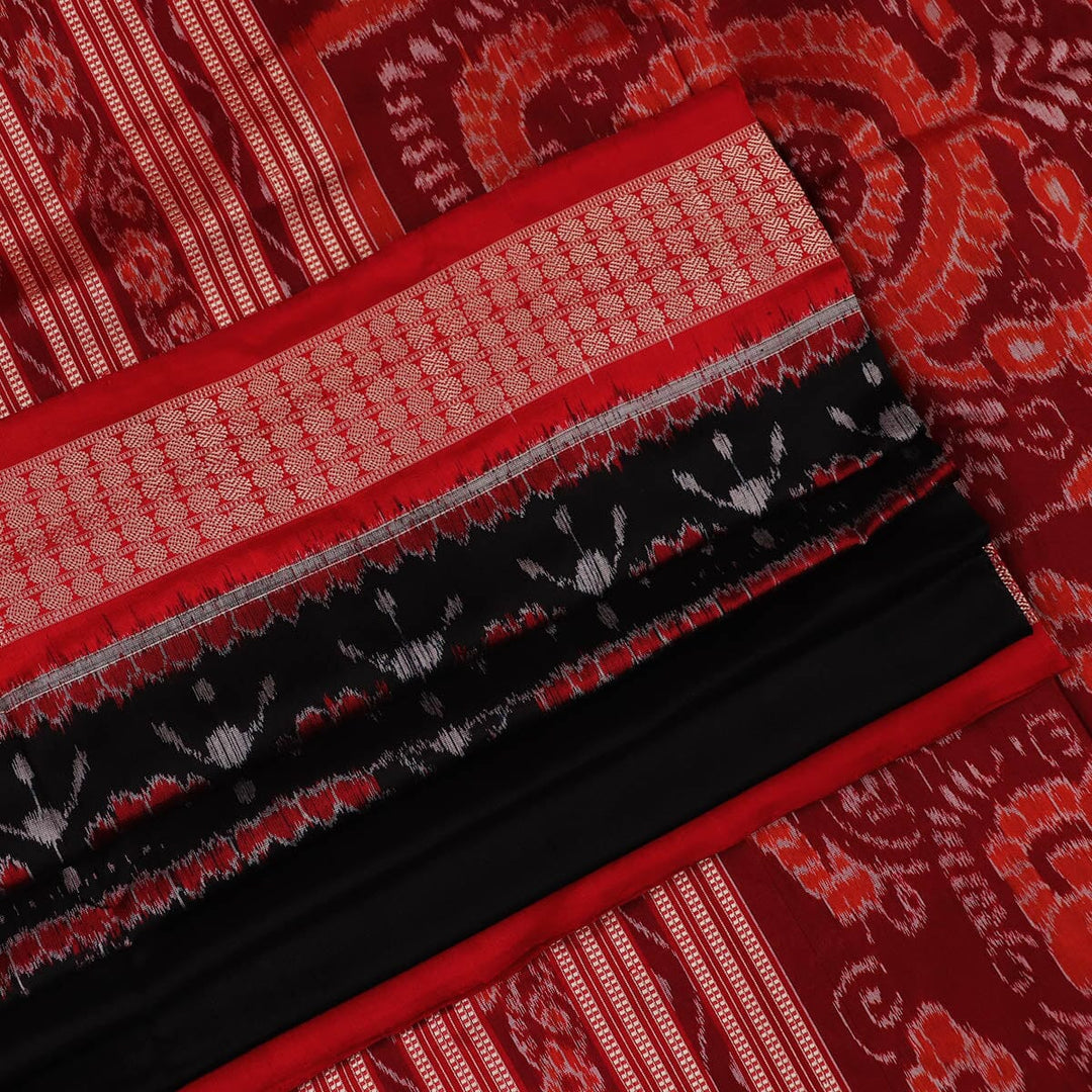 Handloom Sambalpuri Ikkat Silk Saree Handloom Saree_Sambalpuri Silk Priyadarshini Handloom