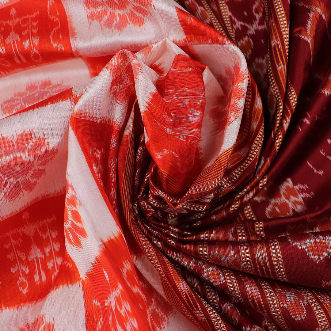 Handloom Sambalpuri Ikkat Silk Saree Handloom Saree_Sambalpuri Silk Priyadarshini Handloom