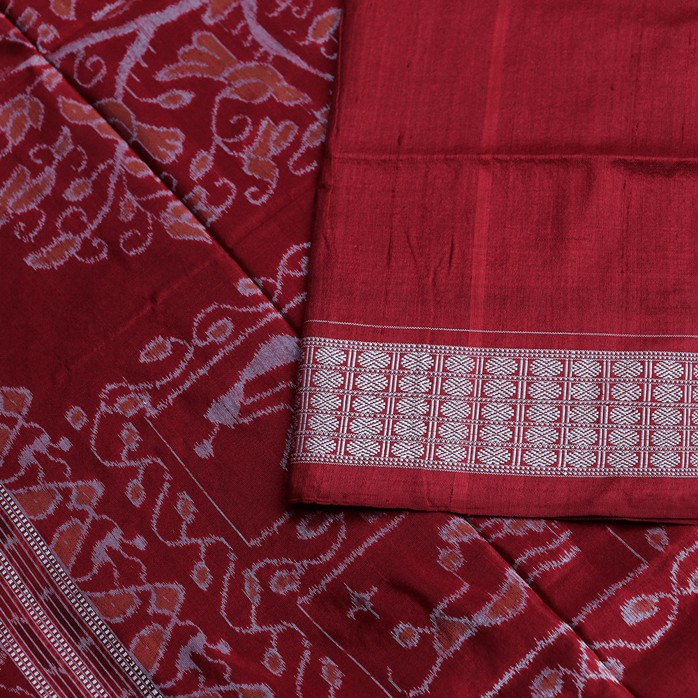 Handloom Sambalpuri Ikkat Silk Saree Handloom Saree_Sambalpuri Silk Priyadarshini Handloom