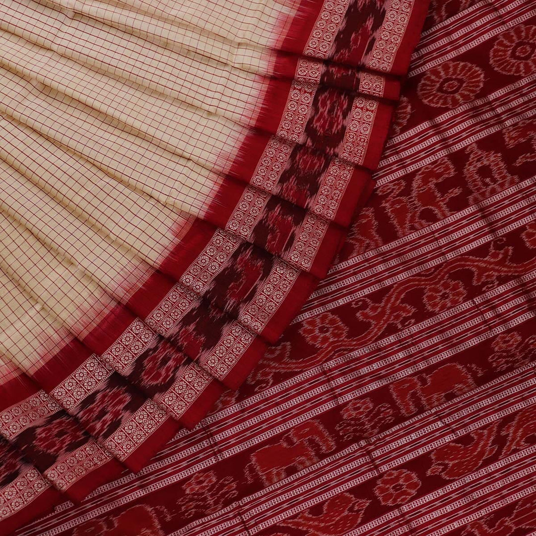 Handloom Sambalpuri Ikkat Silk Saree Handloom Saree_Sambalpuri Silk Priyadarshini Handloom