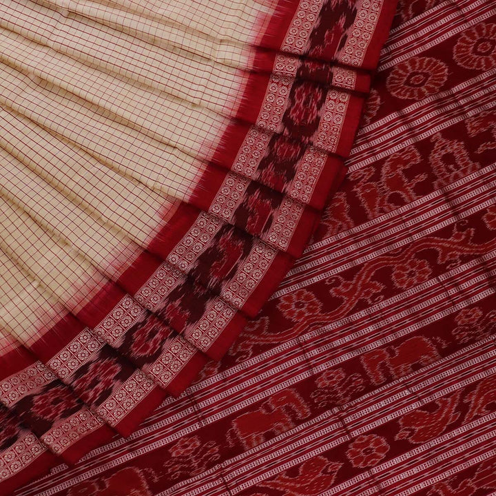 Handloom Sambalpuri Ikkat Silk Saree Handloom Saree_Sambalpuri Silk Priyadarshini Handloom
