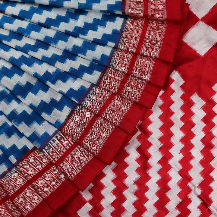 Handloom Sambalpuri Ikkat Silk Saree Handloom Saree_Sambalpuri Silk Priyadarshini Handloom