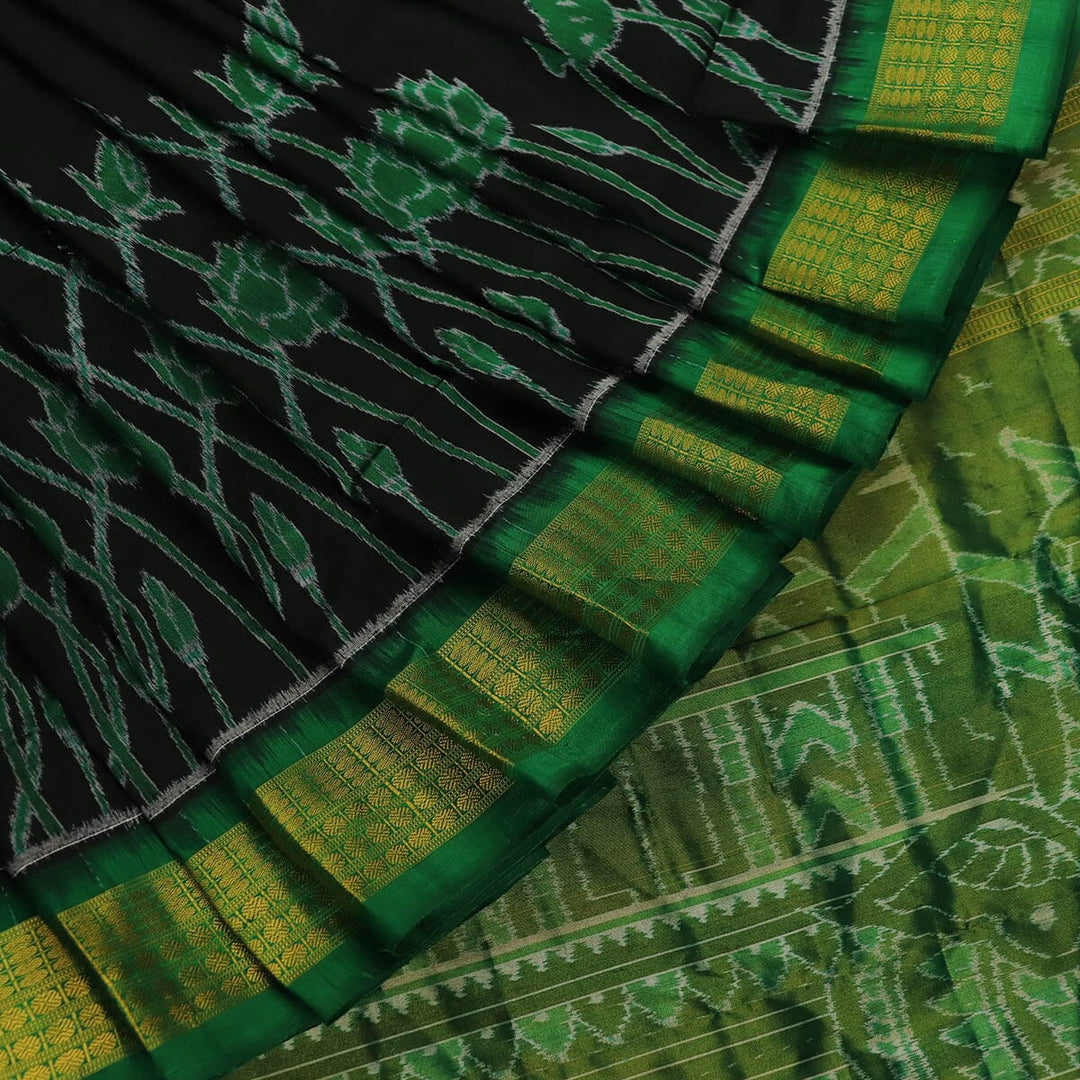 Handloom Sambalpuri Ikkat Silk Saree Handloom Saree_Sambalpuri Silk Priyadarshini Handloom