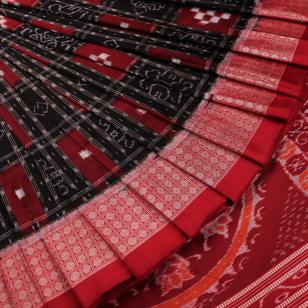 Handloom Sambalpuri Ikkat Silk Saree Handloom Saree_Sambalpuri Silk Priyadarshini Handloom