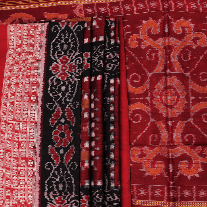 Handloom Sambalpuri Ikkat Silk Saree Handloom Saree_Sambalpuri Silk Priyadarshini Handloom