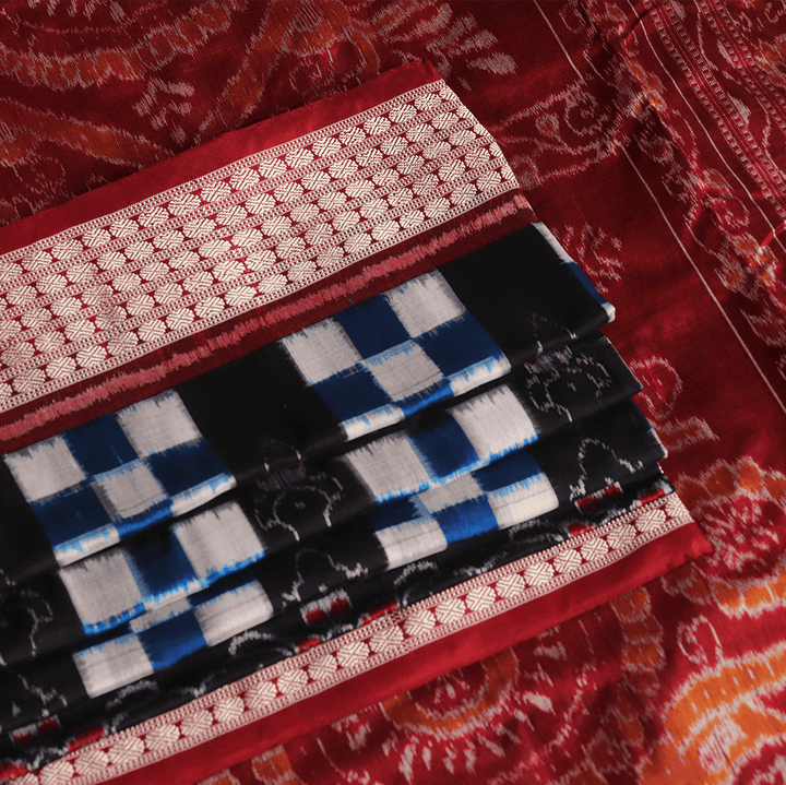 Handloom Sambalpuri Ikkat Silk Saree Handloom Saree_Sambalpuri Silk Priyadarshini Handloom