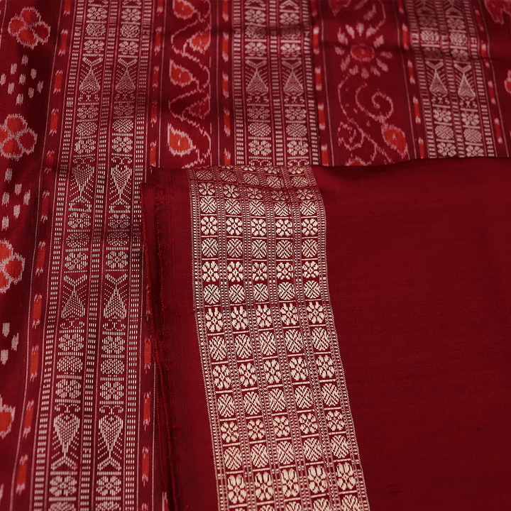 Handloom Sambalpuri Ikkat Silk Saree Handloom Saree_Sambalpuri Silk Priyadarshini Handloom 