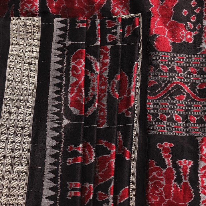 Handloom Sambalpuri Ikkat Silk Saree Handloom Saree_Sambalpuri Silk Priyadarshini Handloom