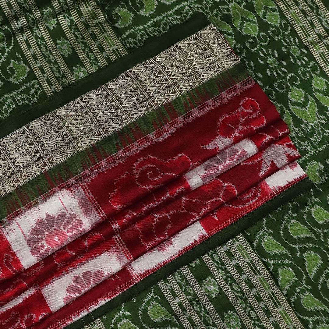 Handloom Sambalpuri Ikkat Silk Saree Handloom Saree_Sambalpuri Silk Priyadarshini Handloom
