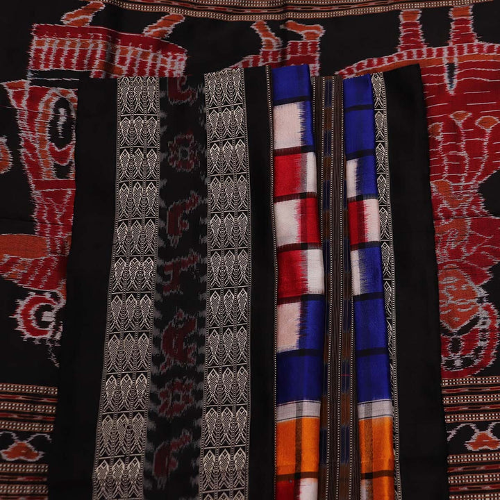 Handloom Sambalpuri Ikkat Silk Saree Handloom Saree_Sambalpuri Silk Priyadarshini Handloom