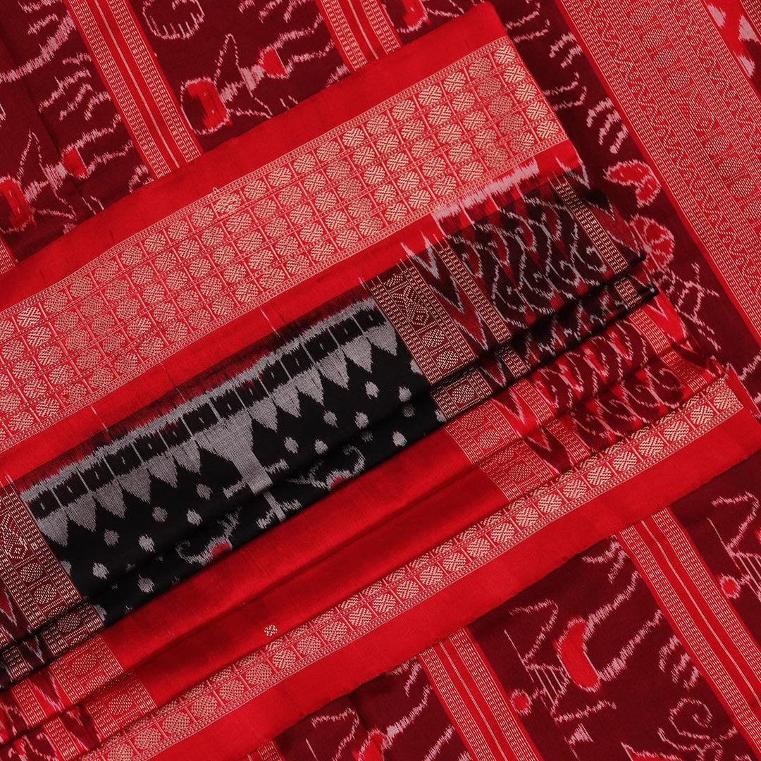 Handloom Sambalpuri Ikkat Silk Saree Handloom Saree_Sambalpuri Silk Priyadarshini Handloom