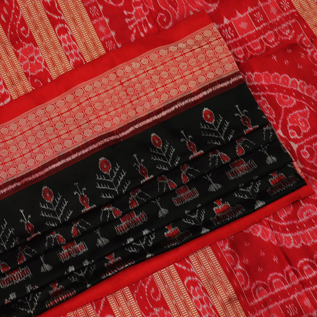 Handloom Sambalpuri Ikkat Silk Saree Handloom Saree_Sambalpuri Silk Priyadarshini Handloom