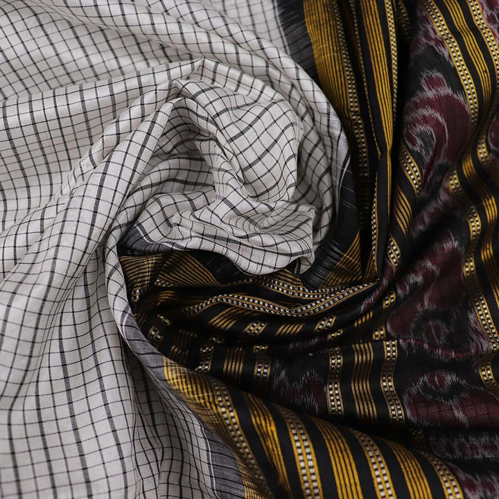 Handloom Sambalpuri Ikkat Silk Saree Handloom Saree_Sambalpuri Silk Priyadarshini Handloom